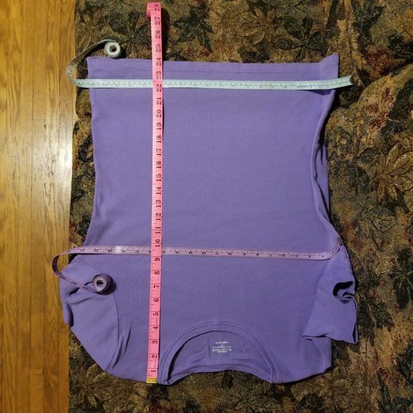 Mauve, short sleeve t-shirt, round neck, cotton, Northern Reflections, XL - Picture 4 of 6